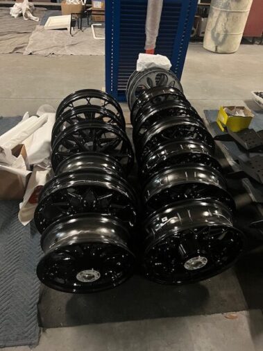 Precision Powdercoating of Melbourne powder coated items gallery