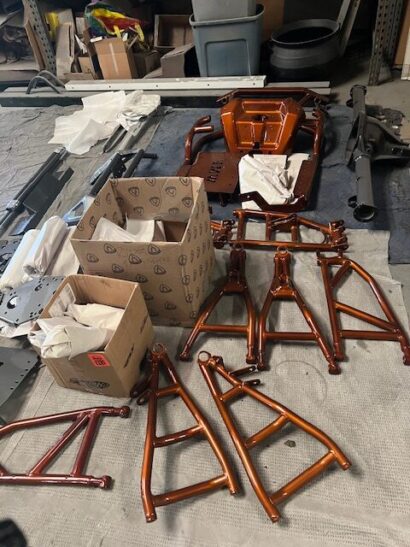 Precision Powdercoating of Melbourne powder coated items gallery