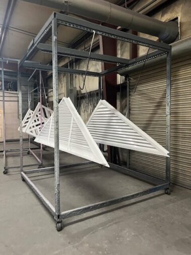 Precision Powdercoating of Melbourne powder coated items gallery